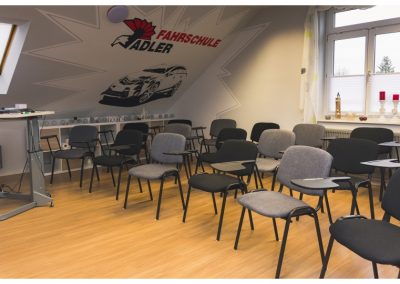 Der Fahrschulraum